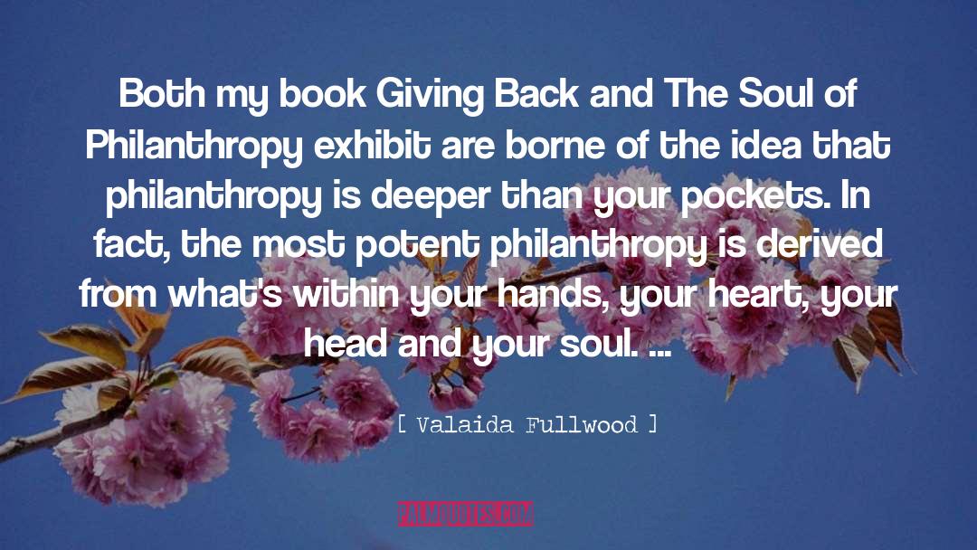 Giving Back quotes by Valaida Fullwood