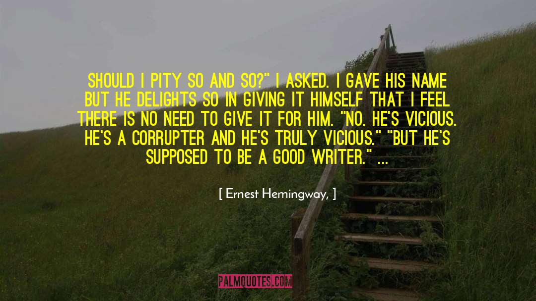 Giving Is Happiness quotes by Ernest Hemingway,