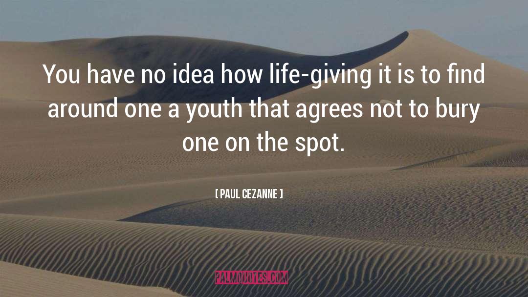 Giving It Up quotes by Paul Cezanne