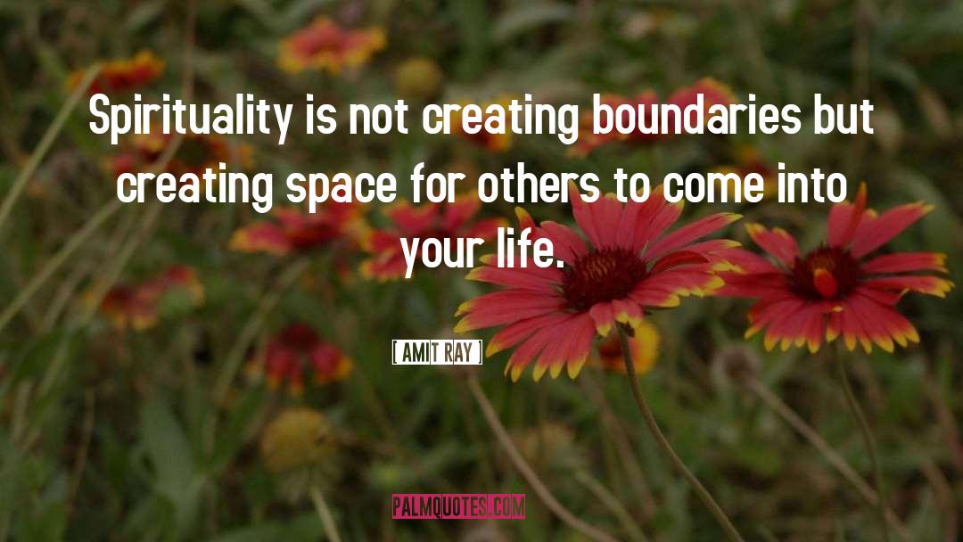 Giving Others Space quotes by Amit Ray