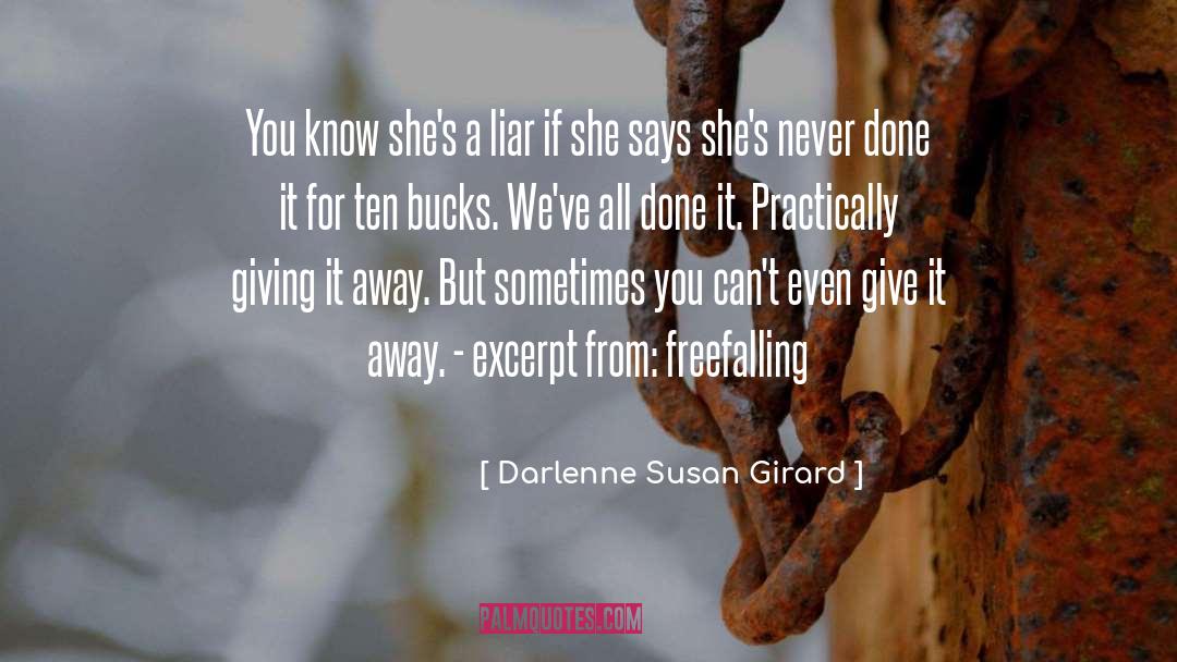 Giving quotes by Darlenne Susan Girard
