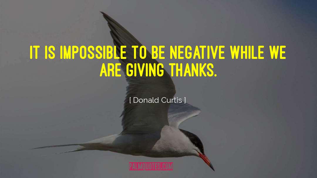 Giving Thanks quotes by Donald Curtis