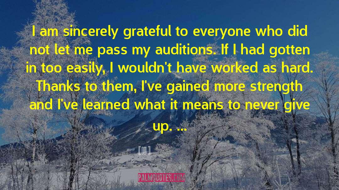 Giving Thanks quotes by IU