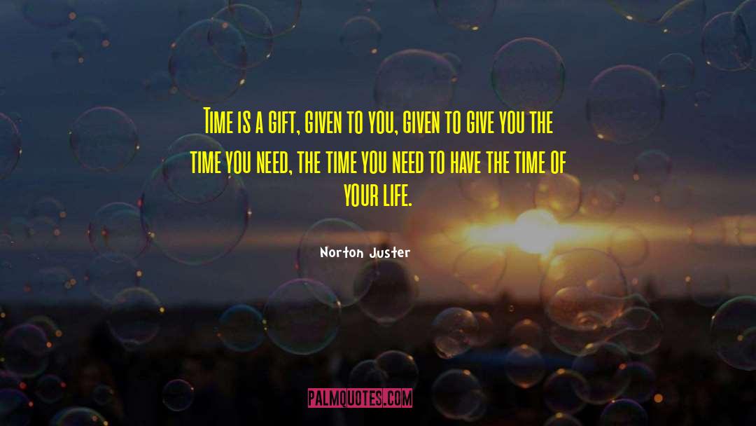 Giving Time quotes by Norton Juster