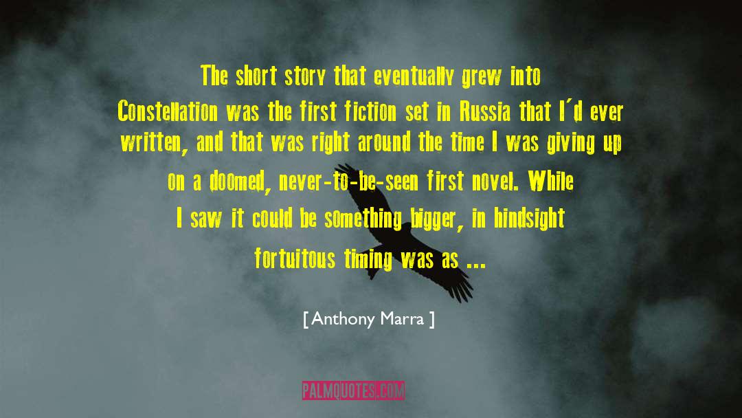 Giving Up On Yourself quotes by Anthony Marra