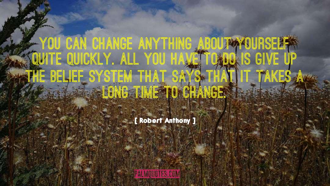 Giving Up Vs Never Giving Up quotes by Robert Anthony