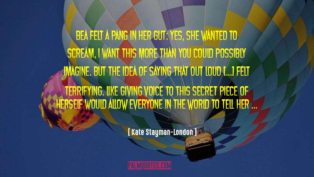 Giving Voice quotes by Kate Stayman-London