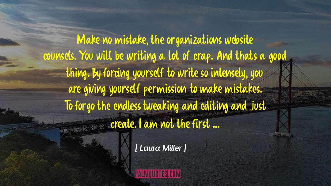 Giving Yourself quotes by Laura Miller