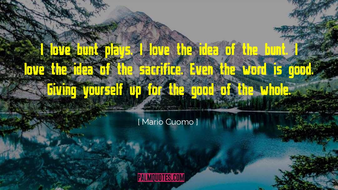 Giving Yourself quotes by Mario Cuomo