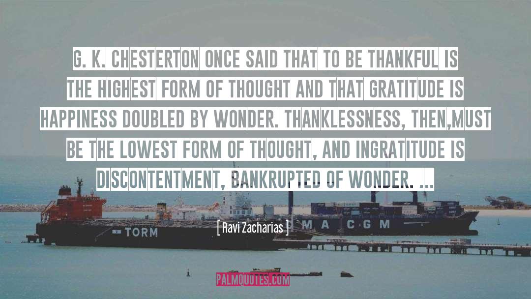 Gk Chesterton quotes by Ravi Zacharias