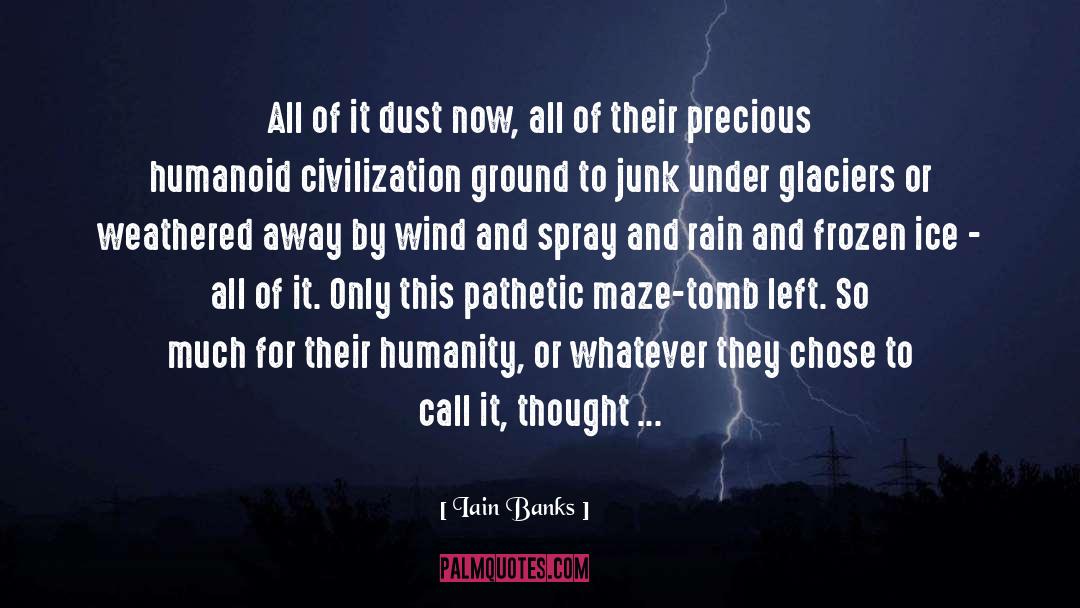Glaciers quotes by Iain Banks
