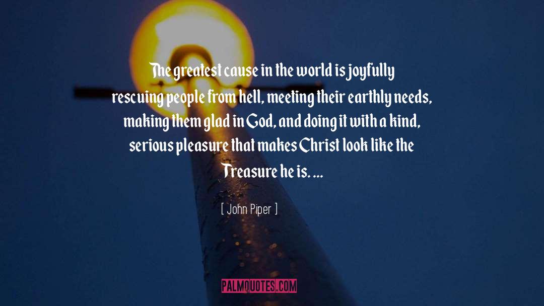 Glad Heart quotes by John Piper