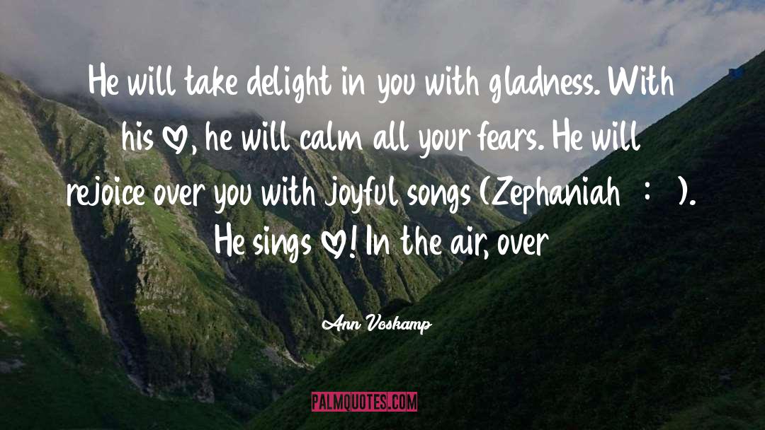 Gladness quotes by Ann Voskamp