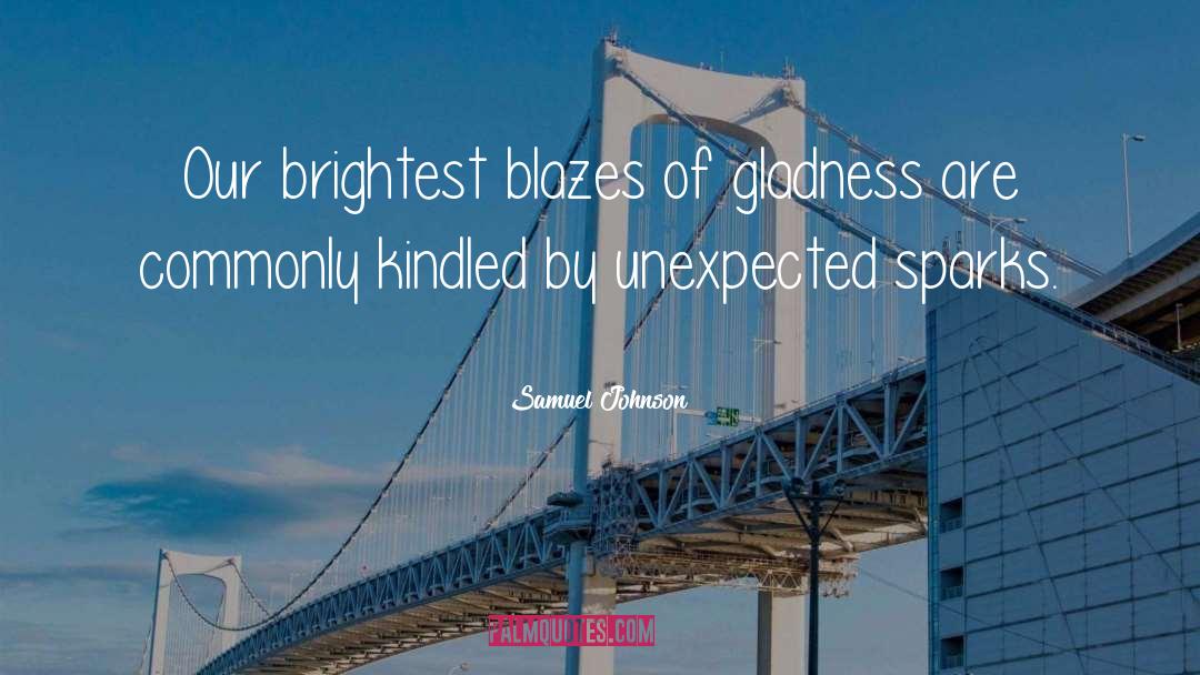 Gladness quotes by Samuel Johnson