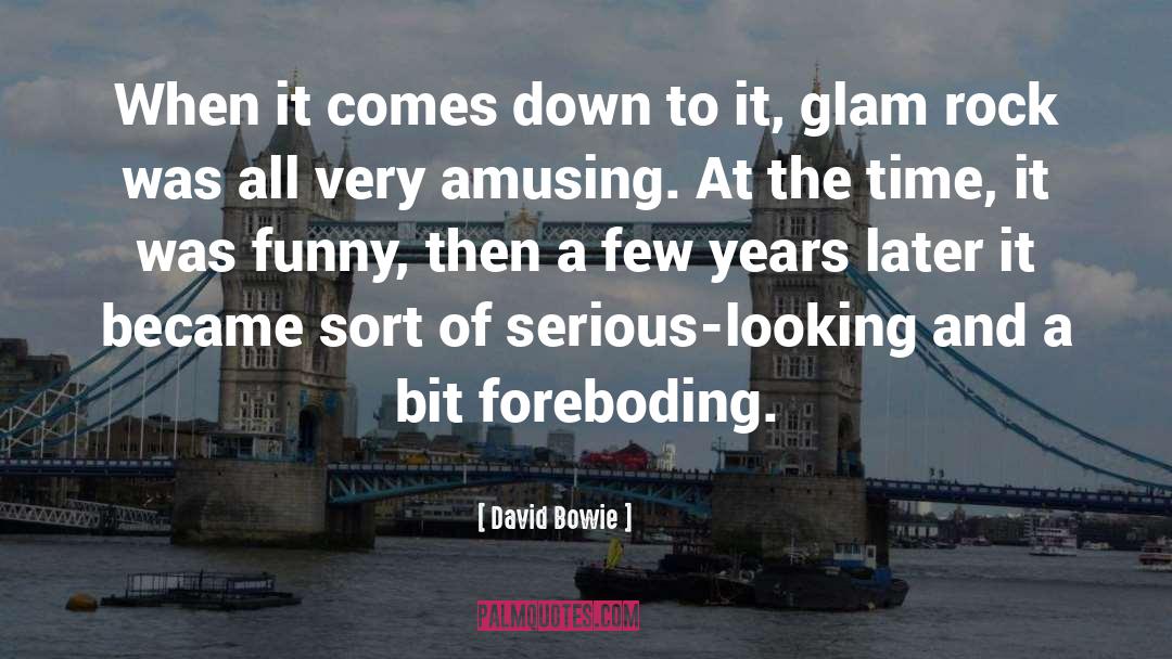 Glam quotes by David Bowie