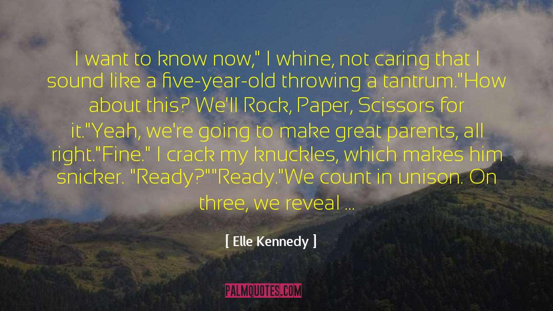 Glam Rock quotes by Elle Kennedy