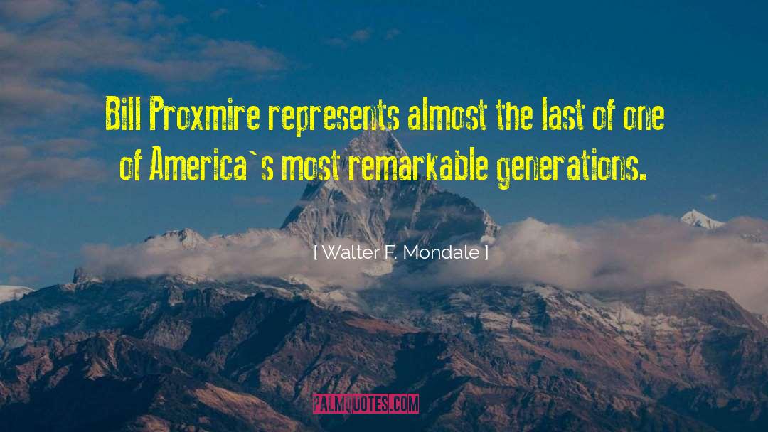 Glamazons Americas Got quotes by Walter F. Mondale