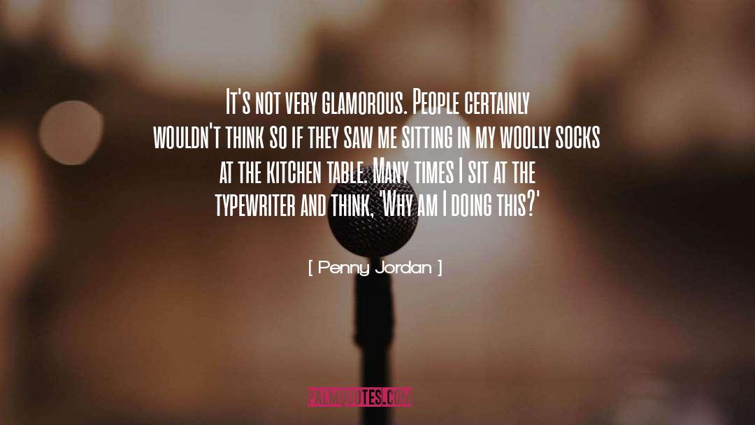 Glamorous quotes by Penny Jordan