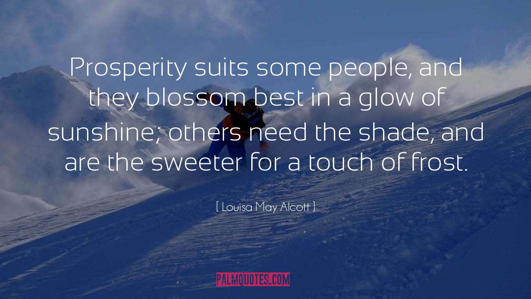 Glamour And Glow quotes by Louisa May Alcott