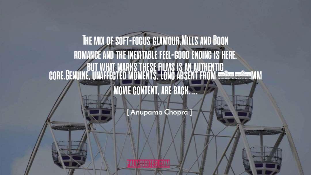 Glamour quotes by Anupama Chopra