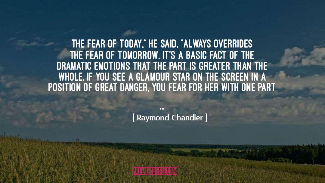 Glamour quotes by Raymond Chandler