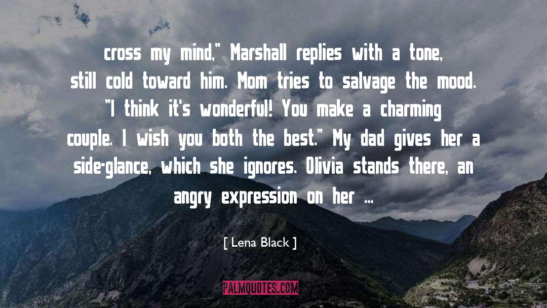Glance quotes by Lena Black