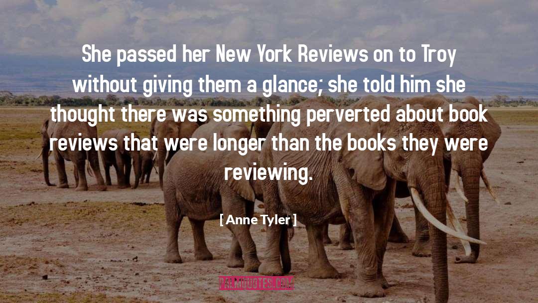 Glance quotes by Anne Tyler