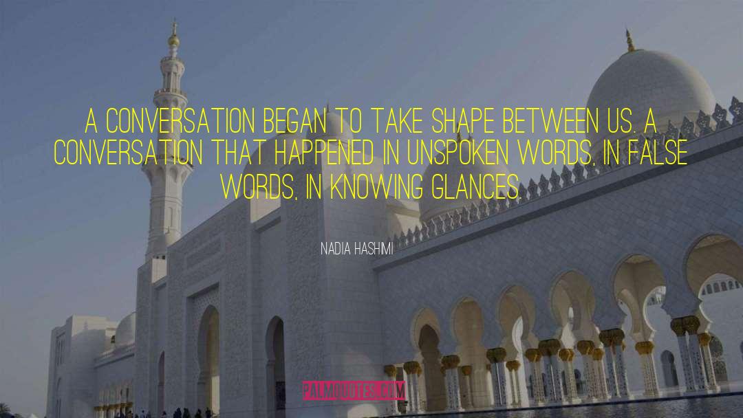 Glances quotes by Nadia Hashimi