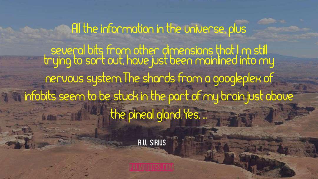 Glands quotes by R.U. Sirius