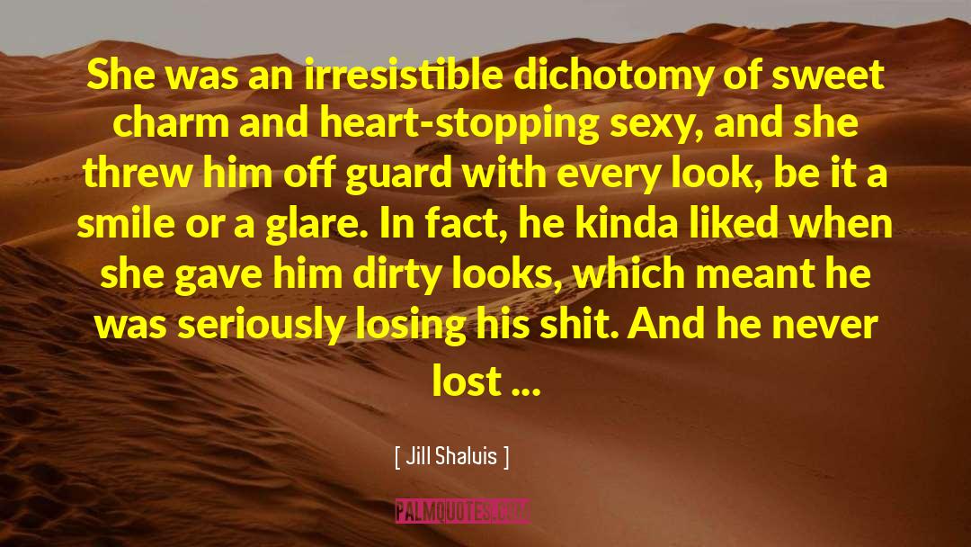 Glare quotes by Jill Shalvis