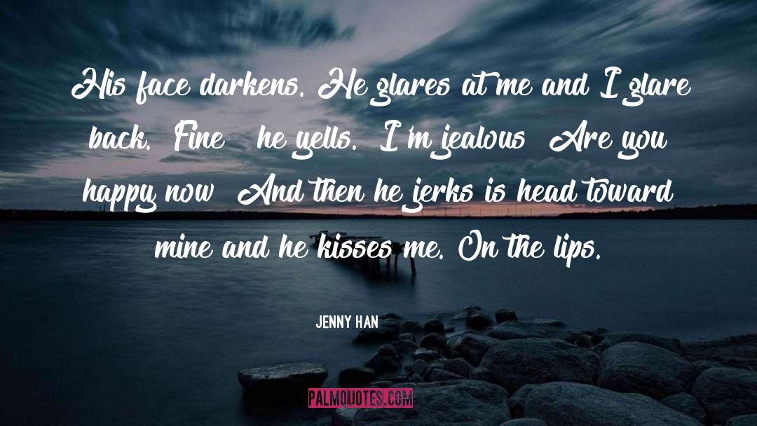 Glare quotes by Jenny Han