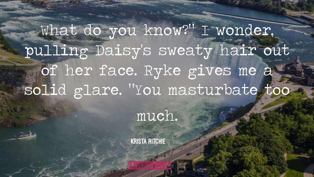 Glare quotes by Krista Ritchie