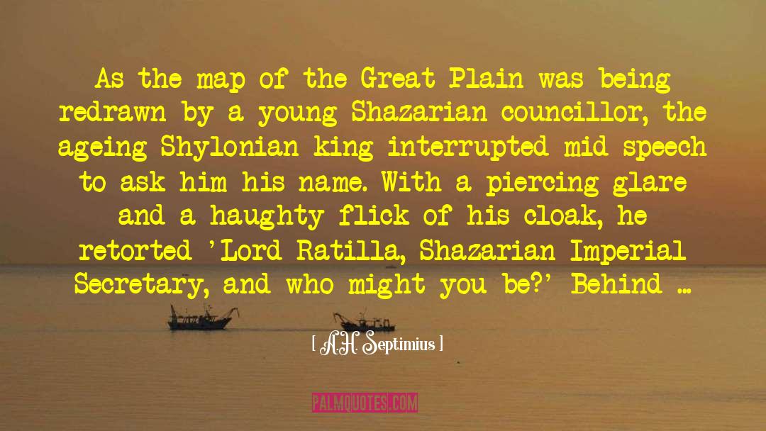 Glare quotes by A.H. Septimius