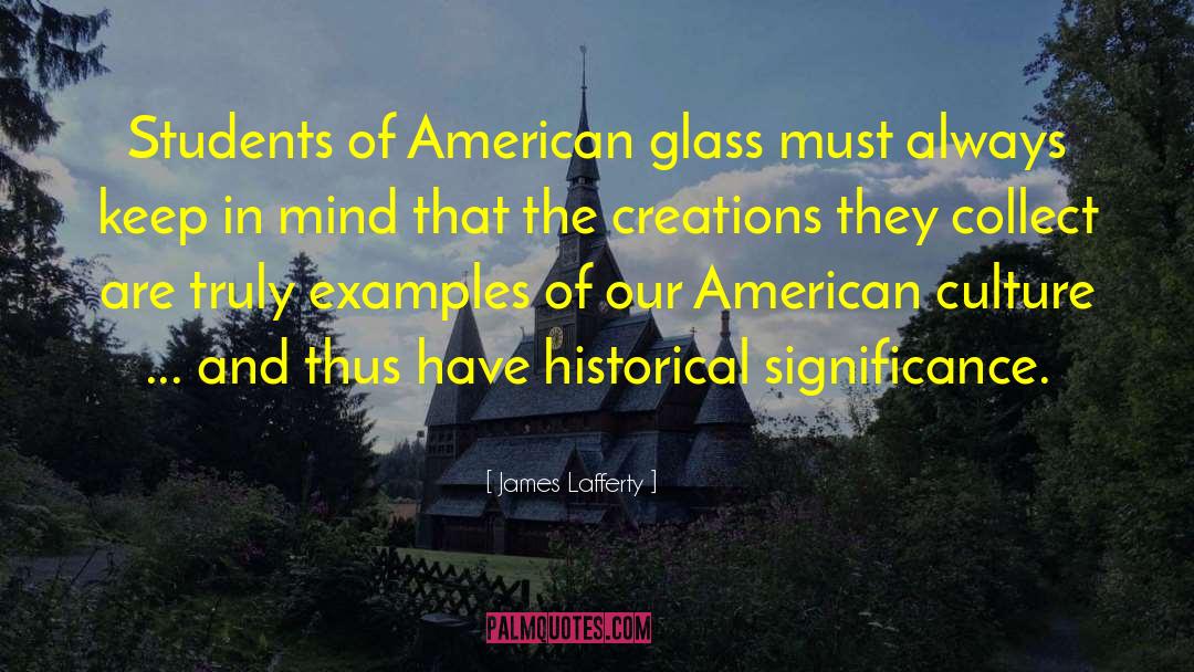 Glasnost Significance quotes by James Lafferty