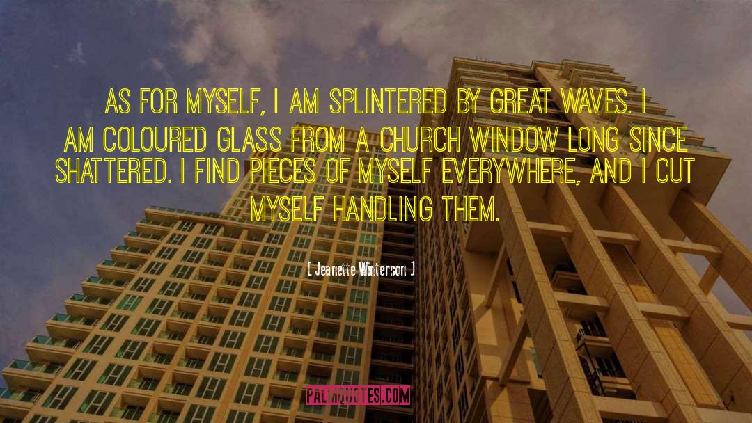 Glass Ceiling quotes by Jeanette Winterson