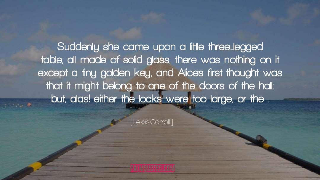 Glass More quotes by Lewis Carroll