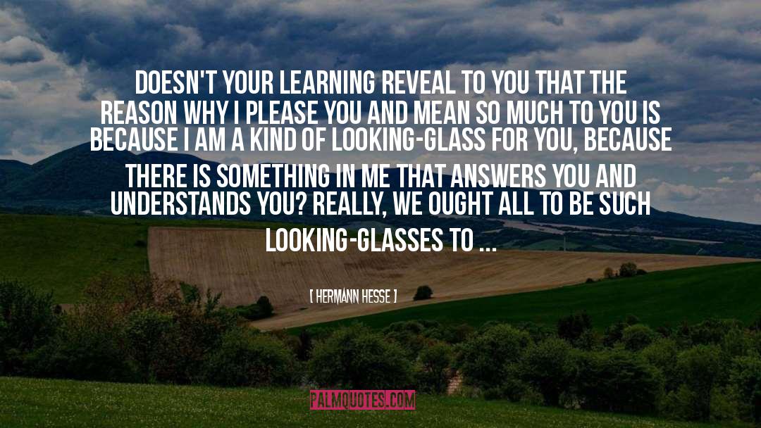 Glass quotes by Hermann Hesse