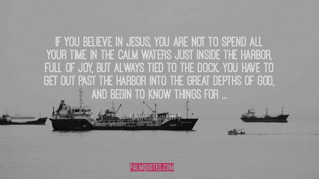 Glasson Dock quotes by Oswald Chambers