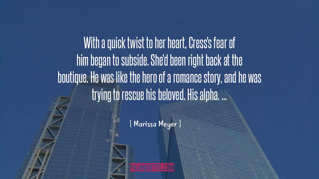 Glbtq Romance quotes by Marissa Meyer