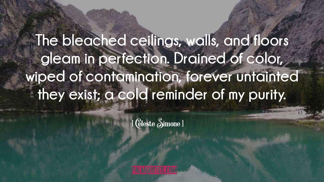 Gleam quotes by Celeste Simone