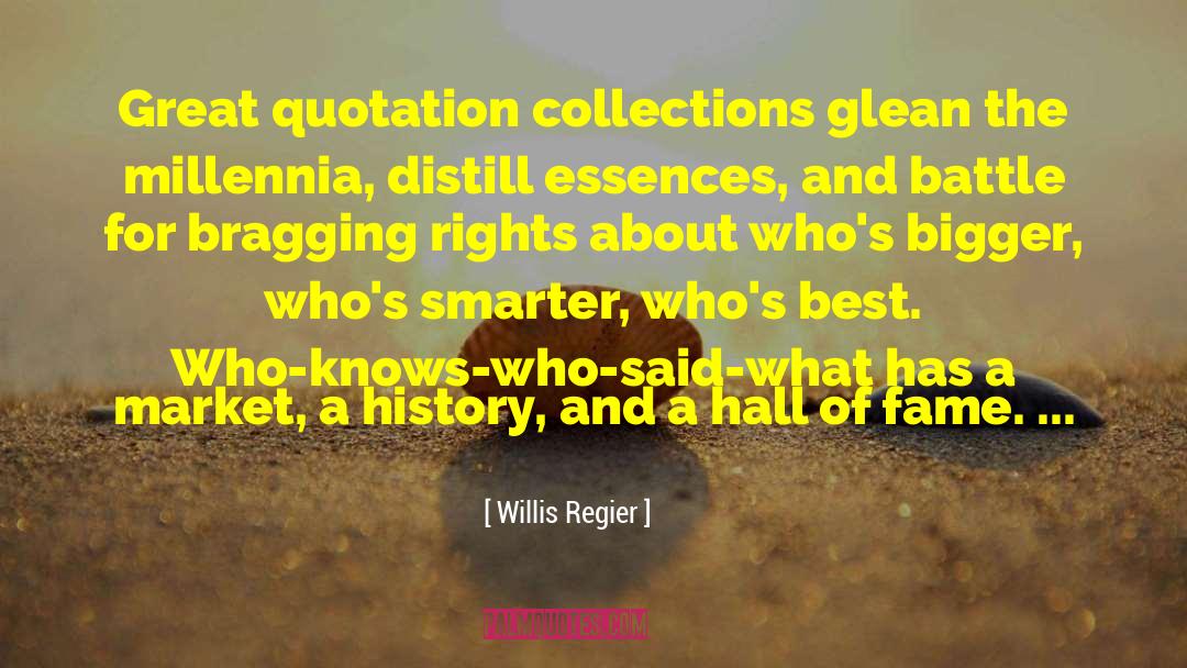 Glean quotes by Willis Regier