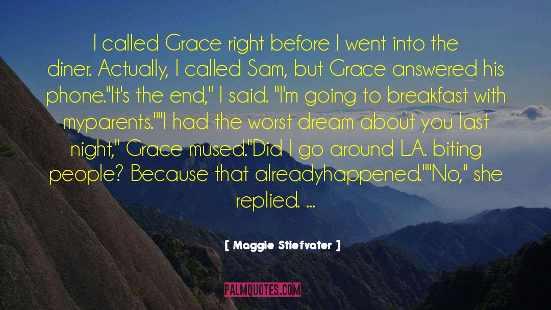 Gledao Sam quotes by Maggie Stiefvater