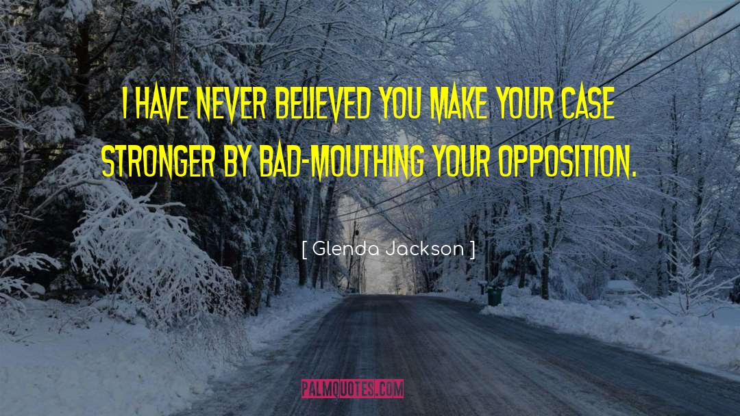 Glenda Sugarbean quotes by Glenda Jackson