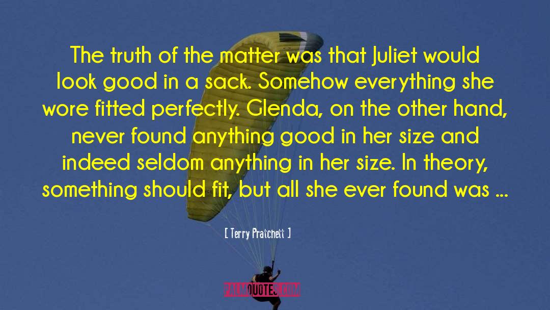 Glenda Sugarbean quotes by Terry Pratchett