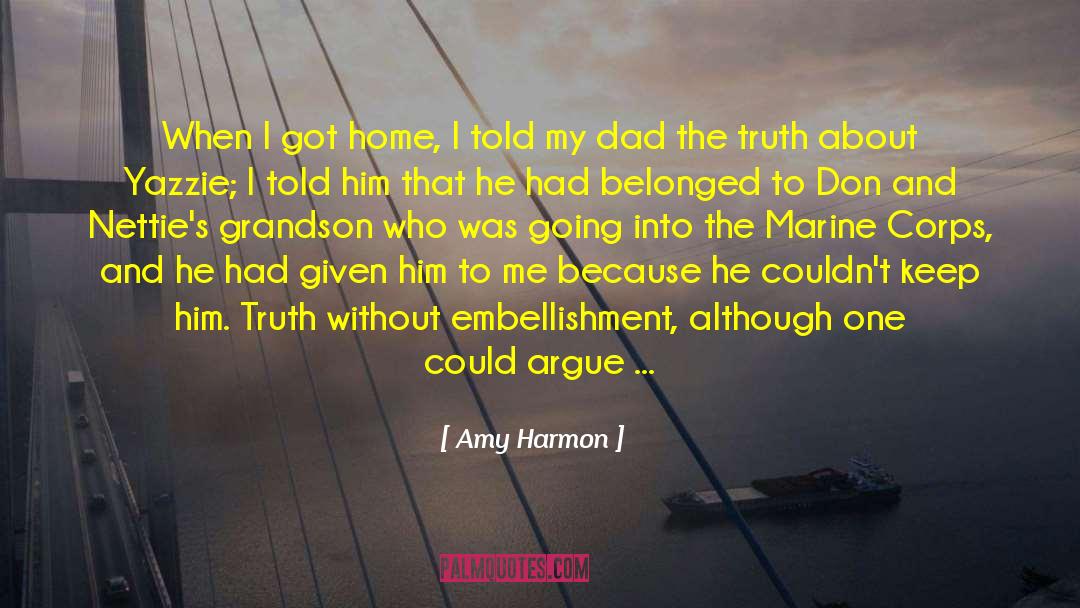 Glendinning Marine quotes by Amy Harmon