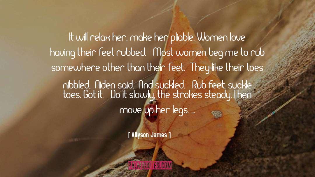 Glide quotes by Allyson James