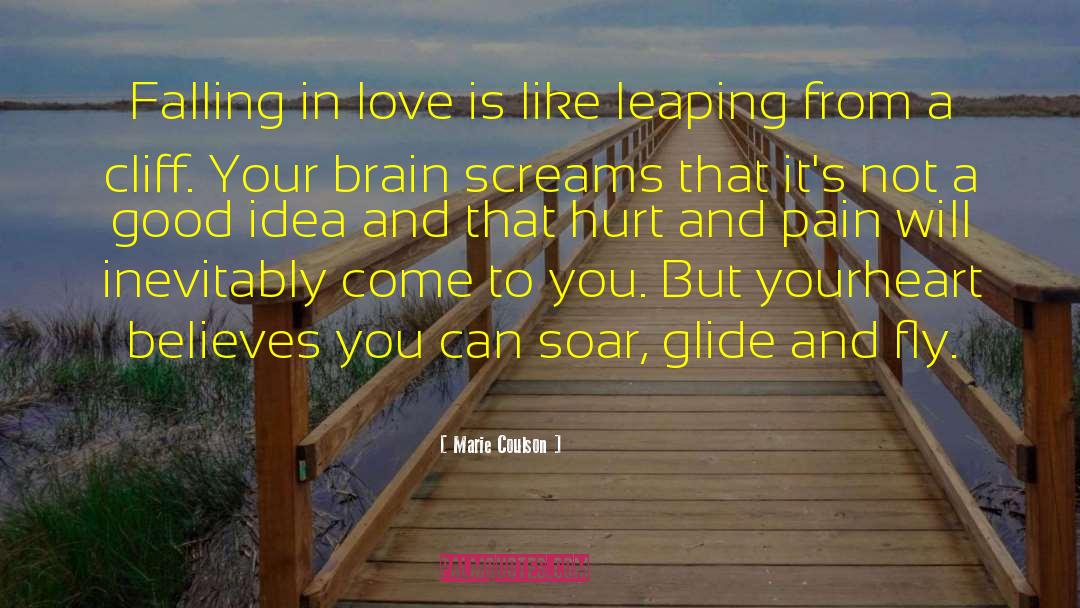 Glide quotes by Marie Coulson