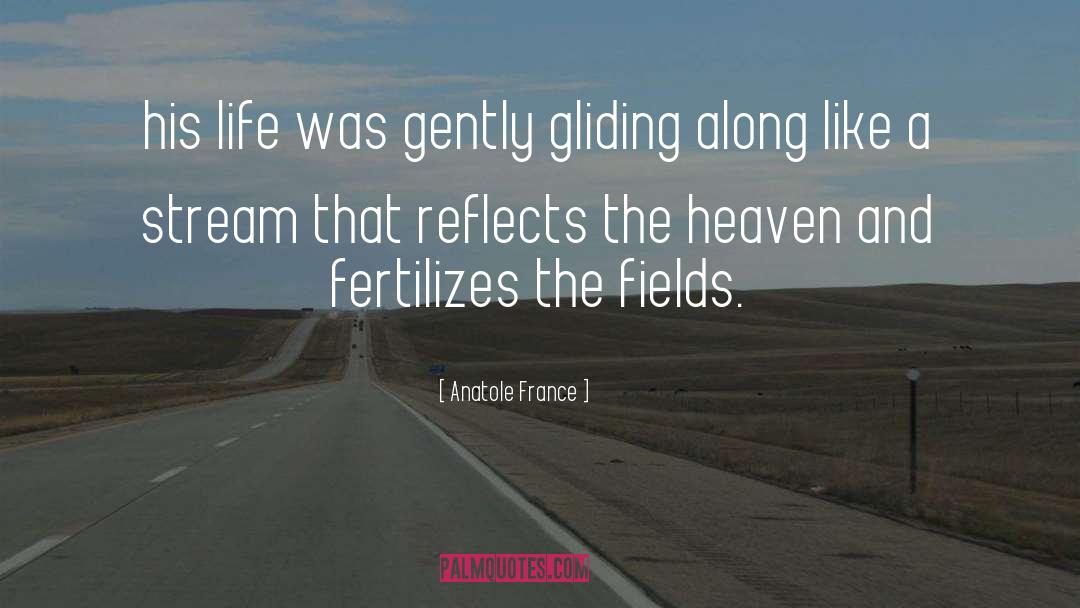 Gliding quotes by Anatole France