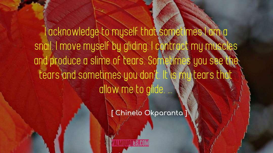 Gliding quotes by Chinelo Okparanta