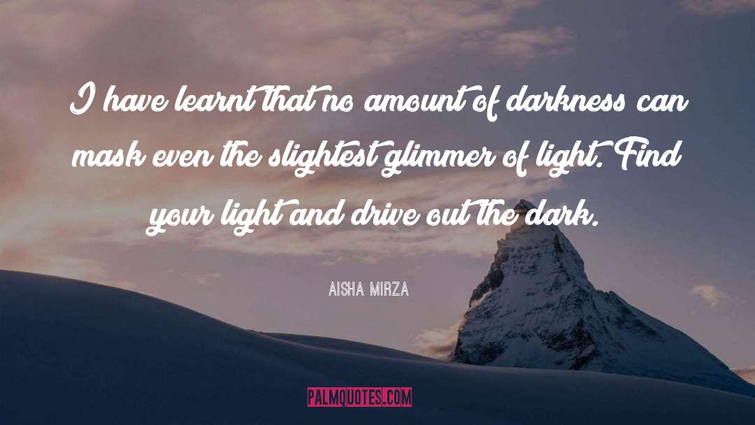 Glimmer quotes by Aisha Mirza